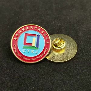 Badge métallique personnalisé par le fabricant, emblème émaillé pour anniversaire scolaire, épingle de revers en alliage de zinc pour événement, sur commande - Product Image 6