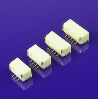 Connecteur JST 1.25 GH, contact en cuivre, connexions de fils PCB FPC, connecteur de verrouillage vertical SMT GH1.25