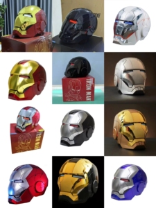 Casque de Moto <span class=keywords><strong>Iron</strong></span> <span class=keywords><strong>Man</strong></span> Électrique E1 2025 Vente Chaude avec Commande Vocale Jarvis et Ouverture/Fermeture en Anglais & Chinois - Product Image 5