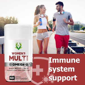 Complément multivitaminé quotidien pour femmes OEM Multi Omega 3 en gélules molles, soutient le système immunitaire et la santé cérébrale - Product Image 6