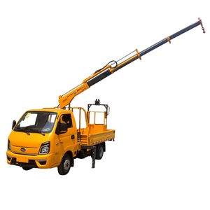 CE・<span class=keywords><strong>ISO</strong></span>認証取得済み 油圧式クヌックルブーム搭載 プロ仕様工場向け 1.8トンモバイルクレーン - Product Image 5