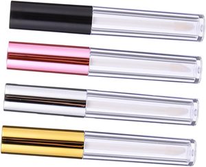 3.6ml 10ml <b>Plastic</b> Lip Gloss <b>Tube</b> with Screw Cap Silver Gold Lipstick <b>Tubes</b> for Cosmetics Screen Printing 100pcs MOQ - Product Image 6