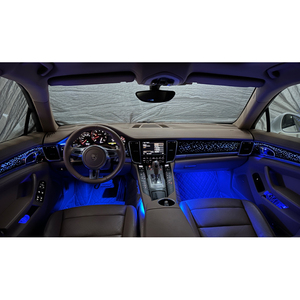ชุดไฟตกแต่งภายในรถยนต์ระดับมืออาชีพสำหรับ Porsche Panamera รุ่น Long axis/Short axis ปี 2010-2016 ผลิตโดยผู้ผลิตหลอดไฟ LED - Product Image 3