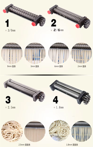 300mm thương mại tự động điện bột sheeter mì làm mì ống Nhà sản xuất bột Con lăn Máy cắt mì - Product Image 6