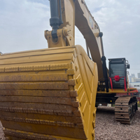 Excavatrice hydraulique CAT 374D L 374 ME 374, 90% neuve, faible nombre d'heures de travail, équipement lourd américain d'origine