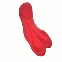 Cuissard et short de cyclisme Jacquard personnalisés roses pour femme, respirants avec coussinets de selle confortables, coussinets de cyclisme confortables 180g