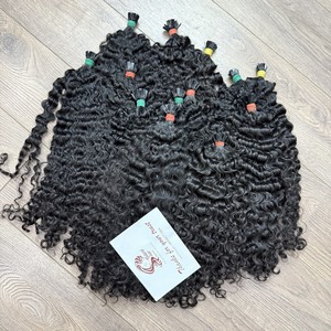 ผมดิบแบบชาวพม่าเวียดนามผมลอนแบนปลายแบนแบบไม่ผ่านกระบวนการ - Product Image 4