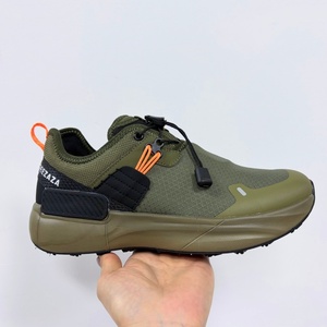 Sneakers Funzionali da Uomo per Outdoor, Tomaia in Mesh, Protezione Punta, Suola Ammortizzante, Lacci a Chiusura Rapida, Facili da Indossare, Scarpe Casual da Trekking - Product Image 6