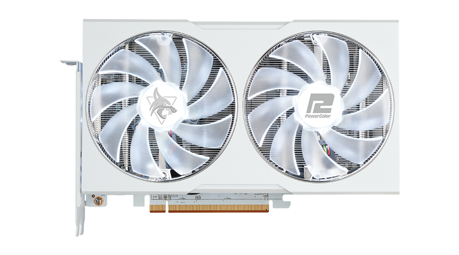 Brand New POWERCOLOR Hellhound Spectral White RX 6650 XT Graphics