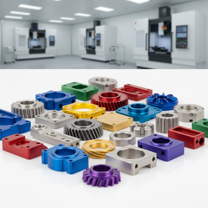 Pièces métalliques CNC Haute précision Aluminium Acier inoxydable Usinage personnalisé Fraisage 5 axes Tournage Fabrication Composants OEM - Product Image 1