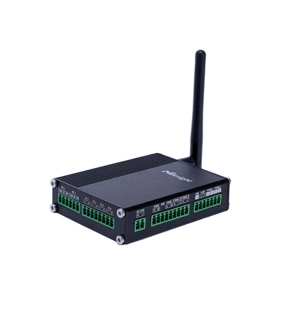 Milesight UC300 Industrial LoRaWAN 4G IoT Controller RS485 Modbus RTU Gateway 6DI 2DO 2AI 2PT100 for Smart Factory & BMS