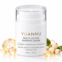 Crème éclaircissante pour le visage en marque blanche OEM/ODM avec Niacinamide, Acide Tranexamique, Alpha-Arbutine, Céramides et Vitamine C pour les peaux inégales