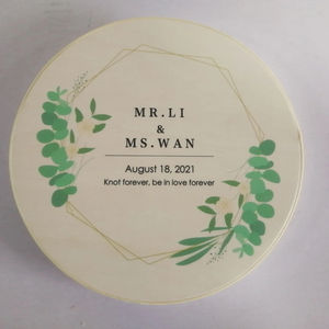 <span class=keywords><strong>Scatola</strong></span> in <span class=keywords><strong>Legno</strong></span> per Tè alle Erbe con Coperchio Inciso al Laser, Confezione Regalo in Cartone per Bomboniere e Souvenir - Product Image 2