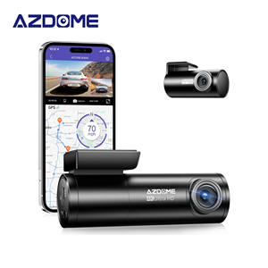 กล้องติดรถยนต์ <span class=keywords><strong>AZDOME</strong></span> <span class=keywords><strong>M300s</strong></span> 4K HD 2Ch WIFI ADAS โหมดจอดรถ 24 ชม. WDR G-sensor บันทึกแบบวนซ้ำ พร้อมระบบติดตาม GPS - Product Image 1