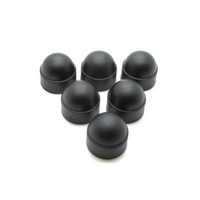 Capuchons de boulons en plastique blancs et noirs M4 M6 M8 M10 M12 M18 M20