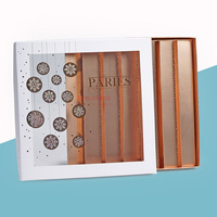 Boîtes à chocolat à bas prix, conception originale personnalisée, vente en gros, emballage transparent de truffe au chocolat, boîte à bonbons avec couvercle