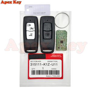 Llave Remota Original para Motocicleta PCX160 2021-2023, 2 Botones, 433.92MHz, Chip 47, FCCID 35111-K1Z-U11 2023, Negra, ABS - Product Image 2