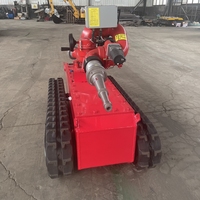 Robot de lutte contre les incendies sur chenilles, prenant en charge plusieurs méthodes de pulvérisation telles que le jet de brume à courant continu, facile à utiliser, Q235