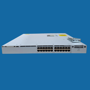 สวิตช์ออปติคอล NIB C9300-24S-E 9300 24 พอร์ต SFP สำหรับเครือข่าย Network Essentials Managed Ethernet Switch รุ่น C9300-24S-E - Product Image 2