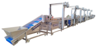 Volledig Automatische Fruit- en Groente-Bubbelreinigingsmachine - Hogedruksproeier voor het verwijderen van pesticidenresiduen Productielijn