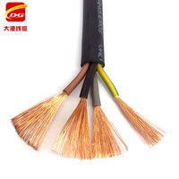 Kabel Pompa Submersible Karet JHS 2 3 4 Core 1.5mm 2.5mm 4mm 6mm 10mm 25MM 35MM 50MM Kabel Tahan Air