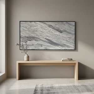 Panneau mural en marbre minimaliste, design 3D, décoration intérieure, prix usine, placage de pierre pour extérieur - Product Image 1