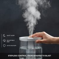 Humidificateur ultrasonique OEM, diffuseur d'huiles essentielles d'aromathérapie, LED changeant de couleur, grande capacité 5L, humidificateurs d'air pour la maison