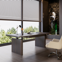 Bureau de travail multifonctionnel réglable en hauteur, disponible en plusieurs tailles, tables de bureau résistantes à l'humidité en bois massif