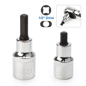 Adaptador de brocas para llave de vaso de 1/2 pulgada con punta de bola hexagonal para herramientas de reparación automotriz - Product Image 3