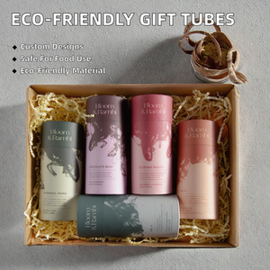 Tùy Chỉnh In Thân Thiện Với Môi UV Tráng Cấp Thực Phẩm Hộp Các Tông Phân Hủy Sinh Học Giấy Ống Cà Phê Trà Quà Tặng Bao Bì Mỹ Phẩm Sử Dụng - Product Image 4