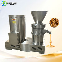 Machine à beurre de cacahuètes SUS304, moulin colloïdal pour pâte de noix