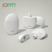 Bouteille PP 50 ml prête à l'emploi pour crème solaire et lotion de base, crème visage, soins de la peau, rechargeable, portable, pour marque de beauté à étiquette privée