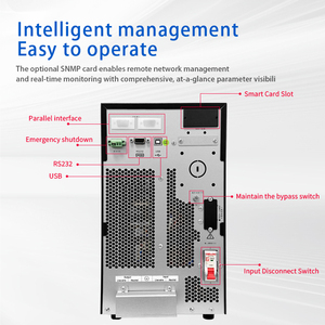 Line Interactive Uninterrupted Power Supply Bivolt 6kva 10kva UPS 6000VA 10000VA 110V and 220V Output for South America - Product Image 2