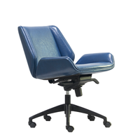 Vente d'usine : Chaise de bureau moderne en bois massif avec revêtement en tissu, pivotante et empilable, idéale pour hôtel et chambre.