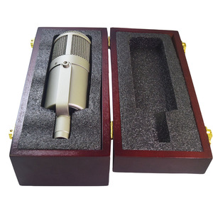 Nhà Máy Bán buôn tùy chỉnh Quà Tặng bằng gỗ trường hợp <span class=keywords><strong>microphone</strong></span> Quà Tặng Đóng gói hộp hộp gỗ với <span class=keywords><strong>microphone</strong></span> cơ thể MA-U47 FET trường hợp - Product Image 6
