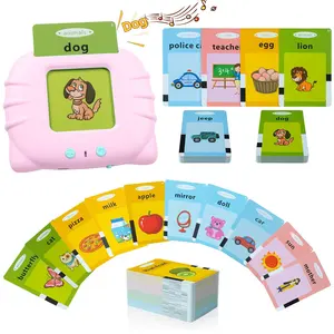 Giocattoli per l'apprendimento del bambino giochi in età prescolare flashcard parlanti giocattolo per l'apprendimento flashcard udibili per bambini che parlano flashcard