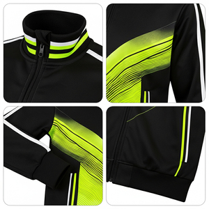 Giacca da <span class=keywords><strong>Calcio</strong></span> Resistente, Maglia da Allenamento Sportiva, Abbigliamento Sportivo Resistente alle Intemperie, Taglio Ergonomico, Cappotto Atletico - Product Image 3