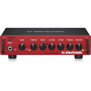 <span class=keywords><strong>Amplificador</strong></span> de Bajos Portátil <span class=keywords><strong>TC</strong></span> <span class=keywords><strong>ELECTRONIC</strong></span> BQ250 de 250 Vatios con Preamplificador Mosfet y Compresor Thrust - Product Image 2