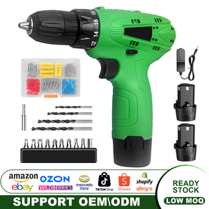 Perceuse-visseuse sans fil 12V à moteur brushless avec mandrin sans clé, personnalisable OEM, alimentée par batterie pour le perçage CD-12A 12 Perceuse sans fil - Product Image 2