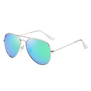 Lunettes de soleil pilote en acier inoxydable de haute qualité pour hommes, lunettes de soleil polarisées aviation couleur Revo pour femmes - Product Image 2