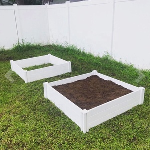 Fentech 4x4 Lits de jardin surélevés en vinyle pour fleurs, vente en gros - Product Image 4