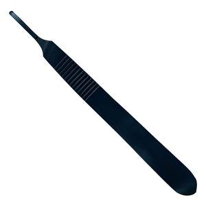 Cuchillo Quirúrgico de Cirugía General, Mango de Acero Inoxidable, Instrumento de Corte Médico Reutilizable, Ortopédico, Veterinario - Product Image 1