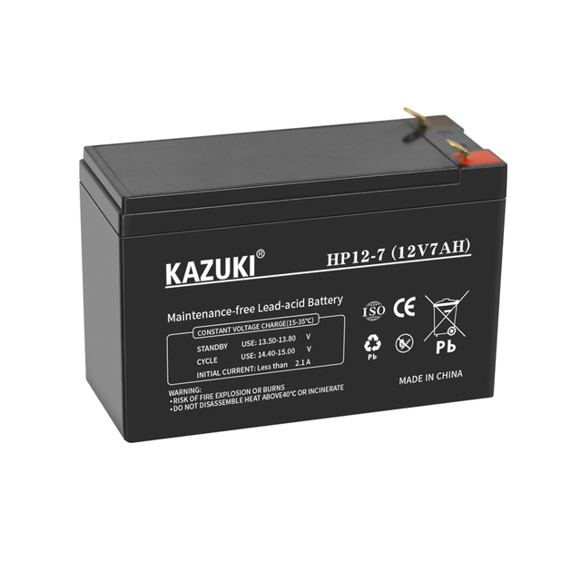 12V 7Ah New Customized Weight Color VRLA Sealed Maintenance Free 10 Year Long Life Factory Wholesale Lead Acid UPS Battery