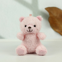 Vente en gros de jouets en peluche ours en peluche de 10 cm/4 pouces, animaux en peluche mignons, mini porte-clés en peluche, pendentifs pour sacs, cadeaux promotionnels