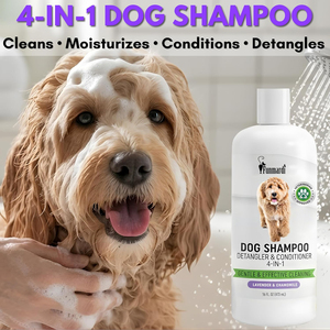 Shampoo pour animaux de compagnie en marque privée OEM, sans cruauté, pour peaux sèches, écologique, <span class=keywords><strong>hypoallergénique</strong></span>, sans larmes, shampooing pour le bain des bouledogues - Product Image 3