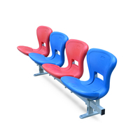 Chaise pliante en plastique pour stade, avec support en HDPE, à vendre, modèle CS-SYZ-L