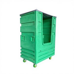 상업용 세탁 장비 1200L 플라스틱 세탁 카트 (수납 바구니 화물 및 보관 솔루션 포함) - Product Image 1