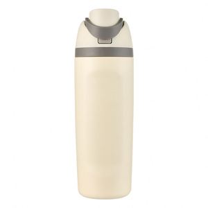 19oz Large Capacity Dual Use Sports Water Bottle 304 Stainless Steel Vacuum Insulated <b>Cup</b> With Portable Handle for Outdoor - Product Image 1