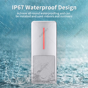 Kim loại nhà ở ngoài trời không thấm nước 125Khz thông minh tuya không dây <span class=keywords><strong>Wifi</strong></span> Swipe Proximity thông minh <span class=keywords><strong>RFID</strong></span> Đầu đọc thẻ Wiegand kiểm soát truy cập - Product Image 4