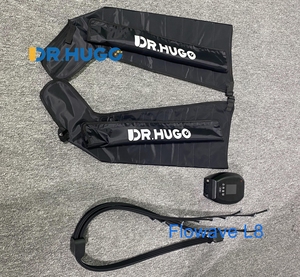 เครื่องนวดเท้าและขาไฟฟ้า DR.HUGO Flowave L8 อุปกรณ์บำบัดด้วยการบีบอัดขั้นสูงเพื่อการฟื้นฟูและผ่อนคลาย - Product Image 2